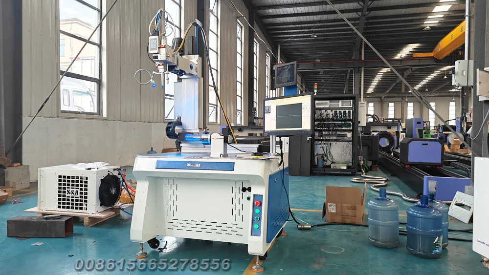 Платформа волоконно-лазерной сварки AccTek Портативные Ручные лазерные сварочные