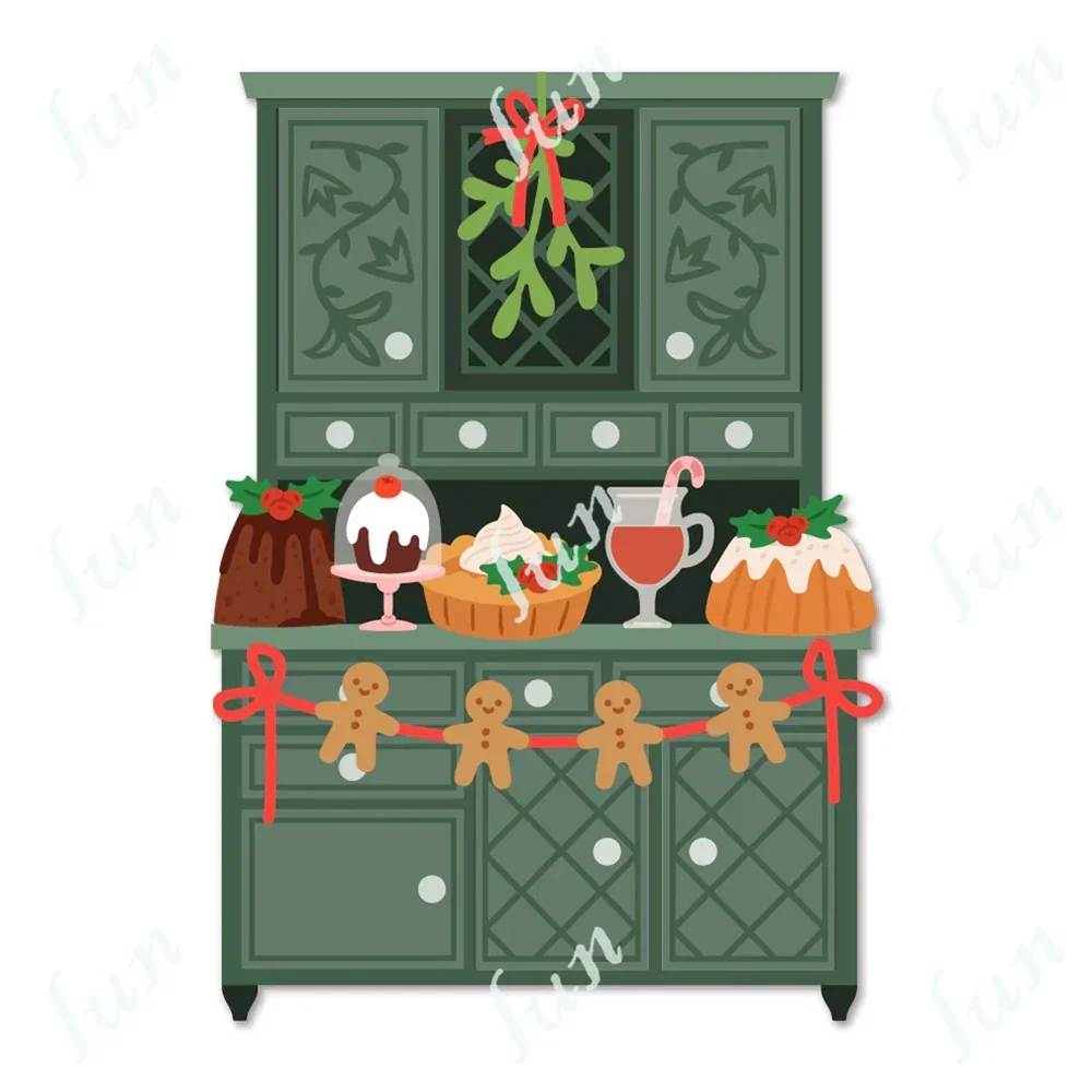 Трафарет и штампы для скрапбукинга дневник пряничная полость вырубные