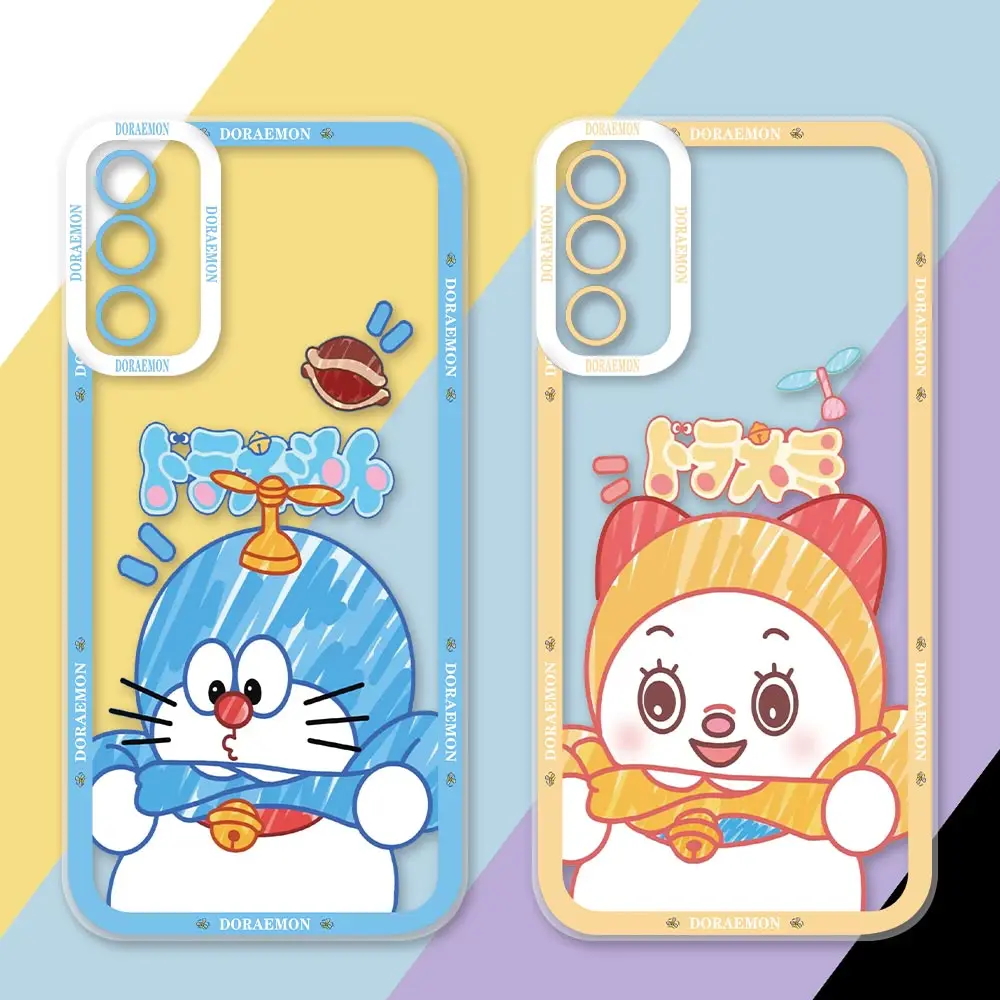 

Japan Anime D-Doraemon Case For Samsung Galaxy A73 A72 A71 A53 A52 A51 A50 A42 A33 A32 A31 A30 A23 A22 A21S A20S A13 A12 Cover