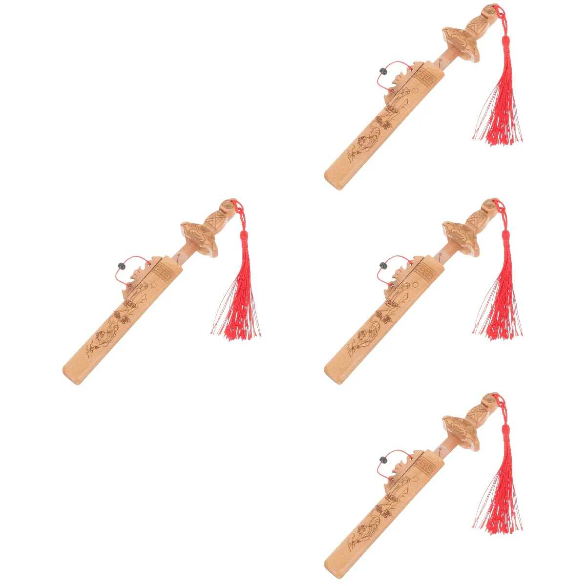 

4pcs Traditional Chinese Design Peach Hanging Decor