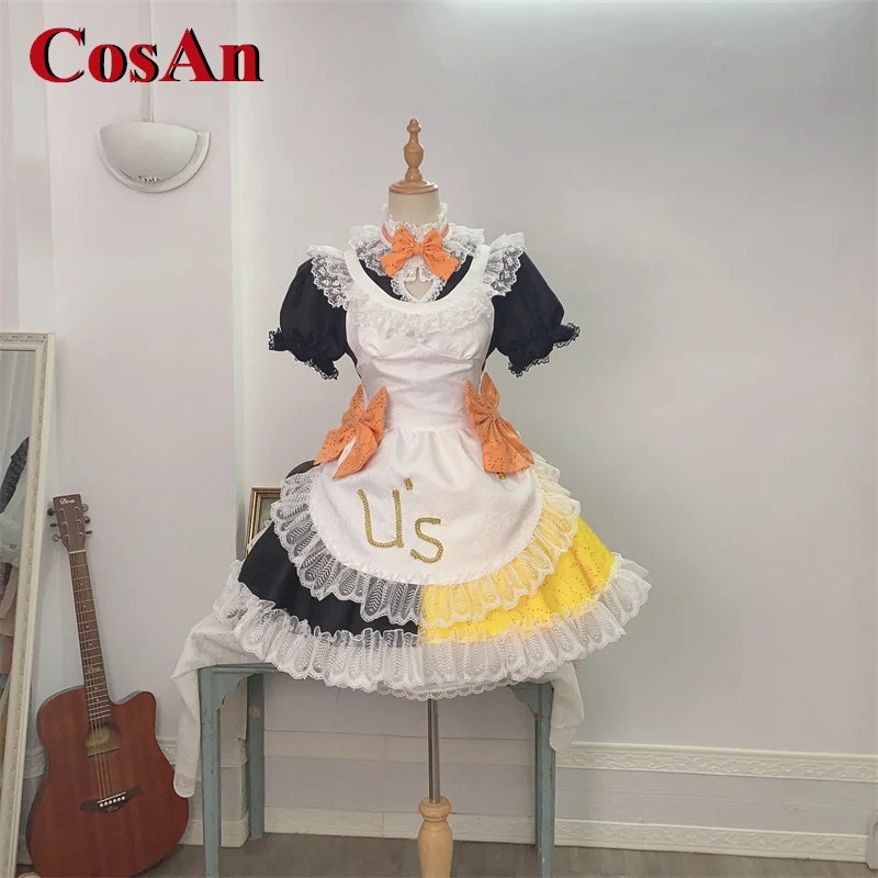 

Косплей косплей ханаё CosAn Anine LoveLive Koizumi великолепное элегантное платье горничной для вечевечерние