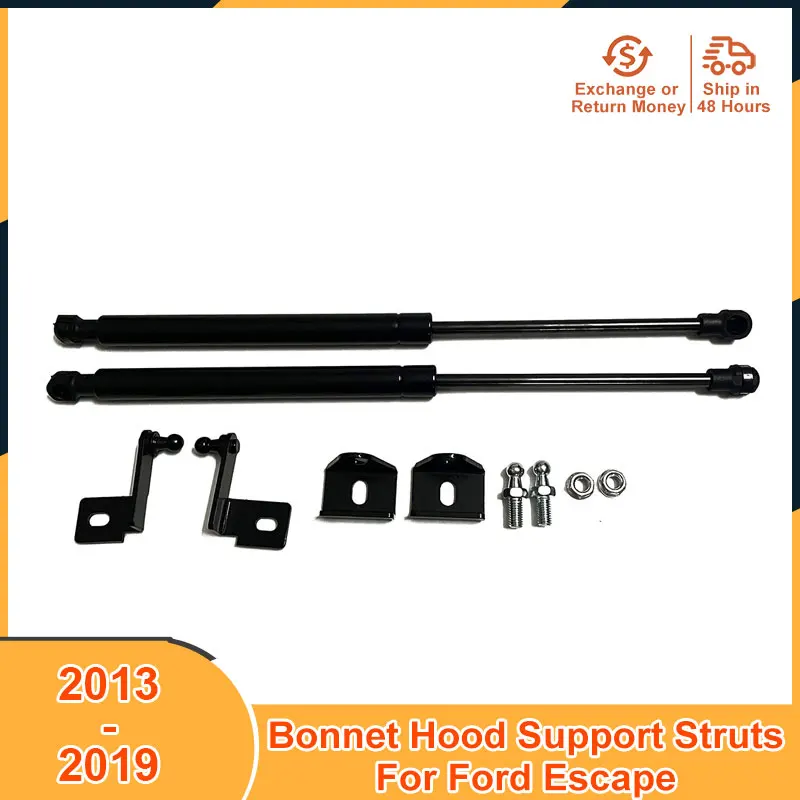 2013-2019 Bonnet Hood Support For Ford Escape 2013 2014 2015 2016 2017 2018 2019 Accessories Lift Support Hood Strut Bars 2013-2019 Bonnet Hood Support For Ford Escape 2013 2014 2015 2016 2017 2018 2019 Accessories Lift Support Hood Strut Bars