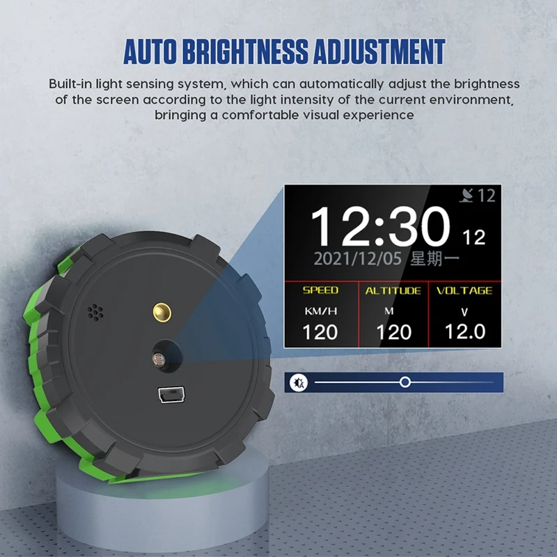 M95 GPS многофункциональный Инклинометр 4x4 Автомобильный измеритель наклона