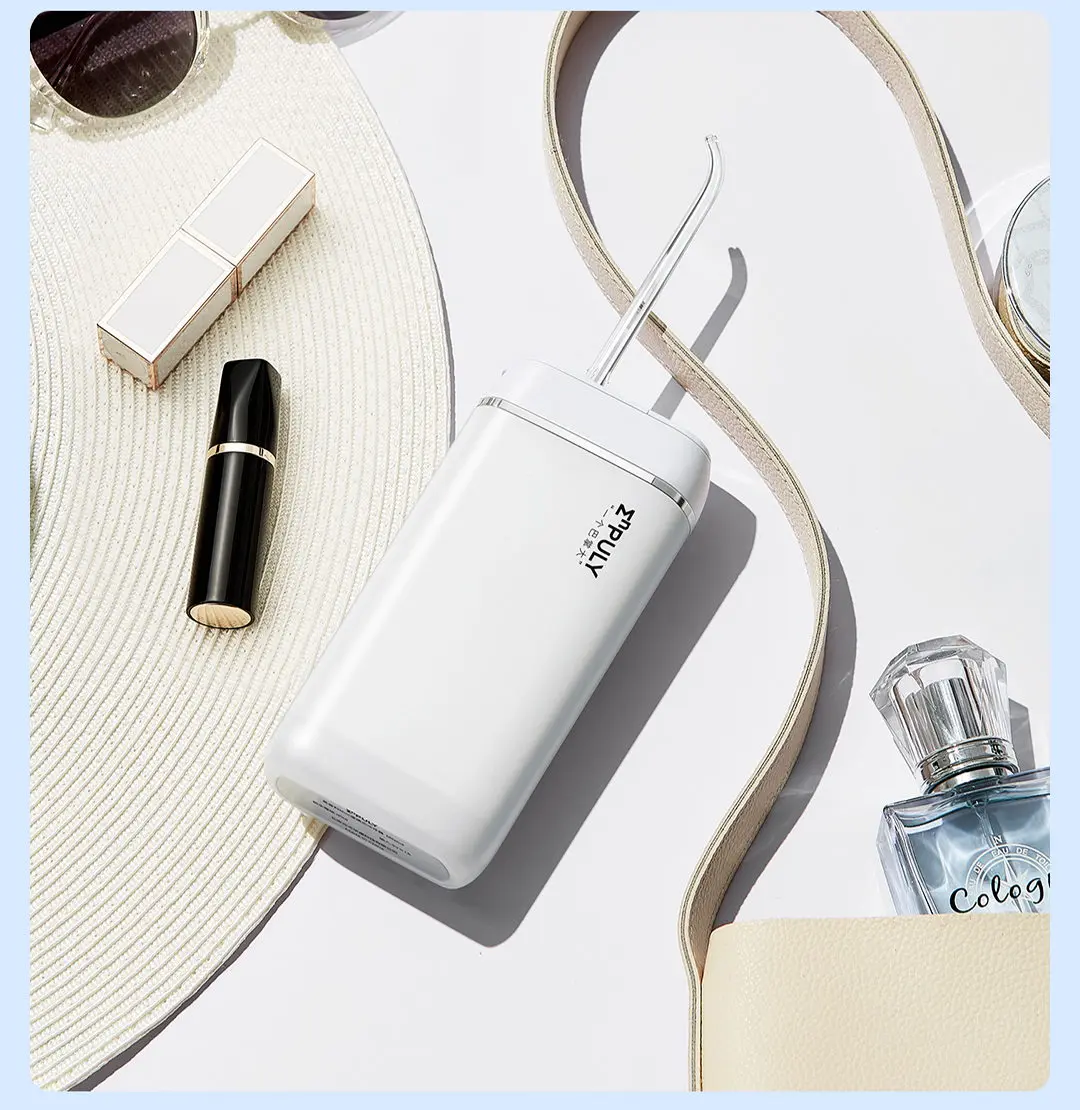 Enpuly Мини Портативный Стоматологический Ирригатор M6 Plus ирригатор для полости рта IPX8 водонепроницаемый Type-C FDA PC для деловых поездок