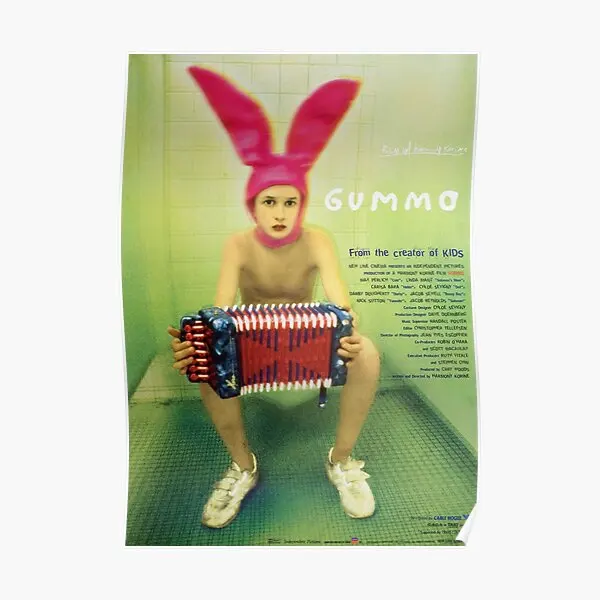 

Gummo 1997 Movie Poster Decor Vintage Funny Room Mural Print Home Modern Art Painting Decoration Picture Wall No Frame