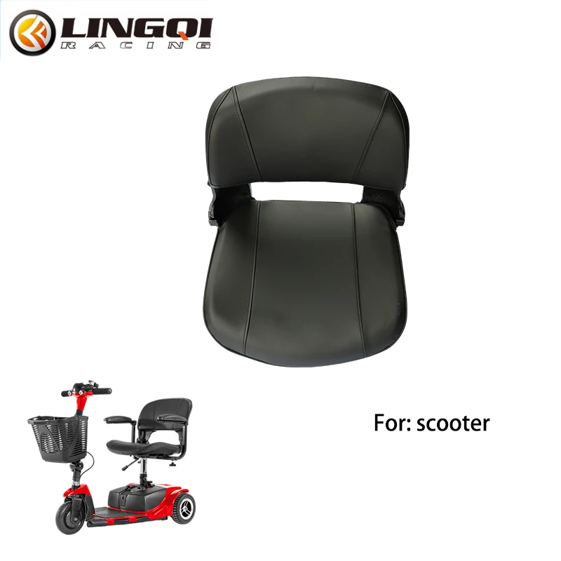 LINGQI RACING мотоциклетная складная квадратная подушка из искусственной кожи с