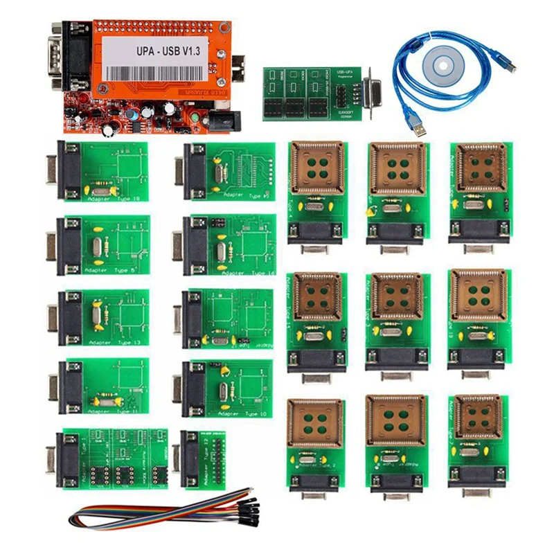 

Программатор диагностический UPA USB V1.3 с полным адаптером