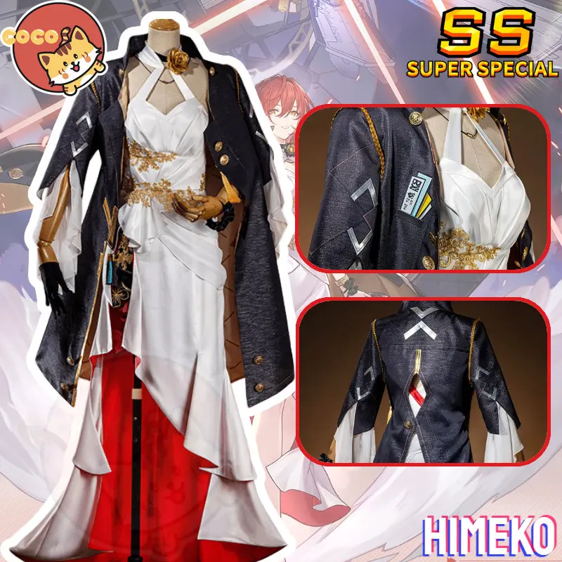 

Костюм для косплея Himeko CoCos-SS Game Honkai: Star Rail, костюм фаната для Хэллоуина, костюм фаната королевской сестры