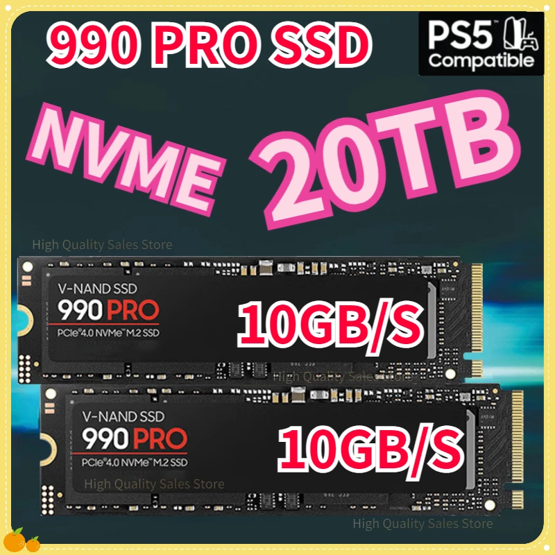 

PS5 8TB Original M2 2280 SAM SSD 2TB 1TB 980 EVO 990 PRO SSD Internal Solid State Disk PCIe Gen 4.0 X 4 NVMe for PS5/PC/Laptop