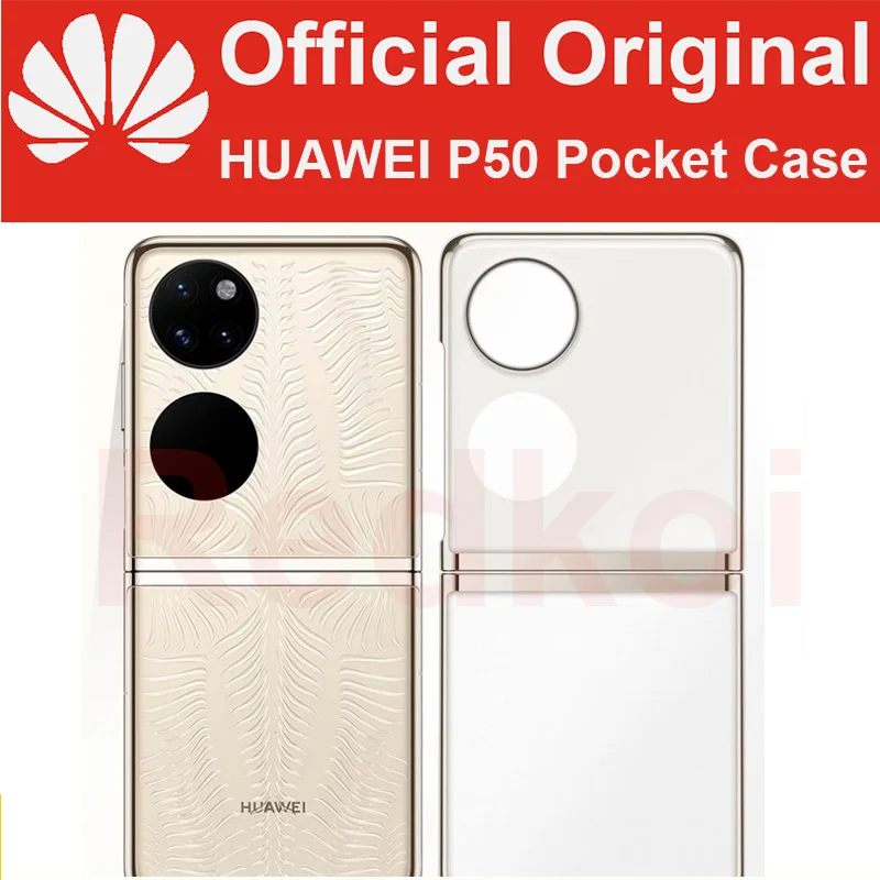 

Оригинальный Карманный чехол для HUAWEI P50 100% оригинальный официальный прозрачный защитный чехол для Huawei P50 Карманный