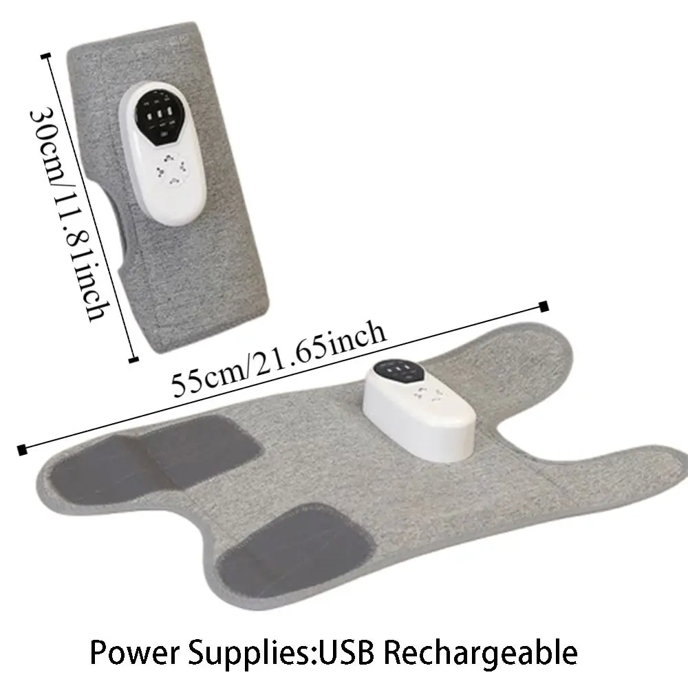 Электрический массажер для ног с горячим компрессом умная подушка безопасности