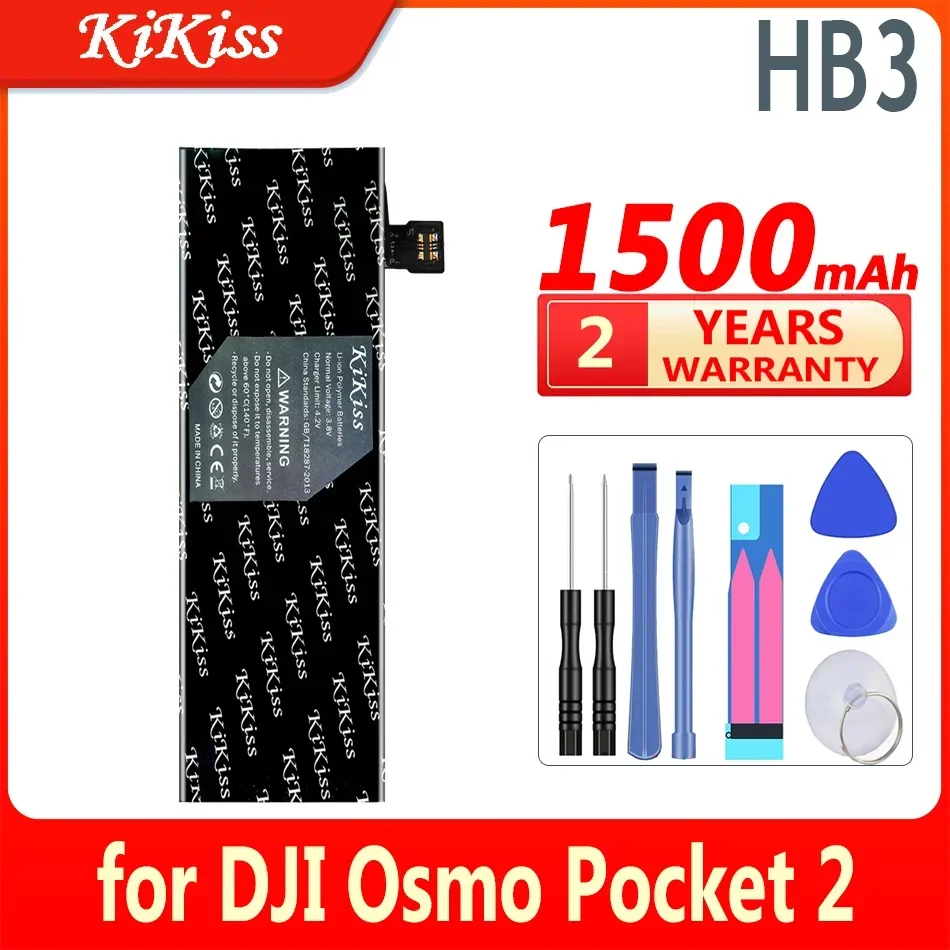 Аккумулятор большой емкости KiKiss 452167 IAS001NA HB3 для DJI Osmo Pocket II 2 Pocket2 Action Camera Bateria