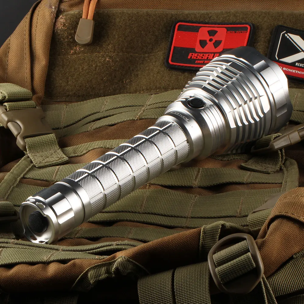 

Фонарик Convoy L6, яркий фонарик с Cree XHP70, 26650 лм, фонарик с аккумулятором 2 * для кемпинга, походов, самообороны