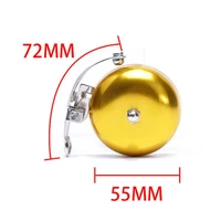 universal bike warning horn retro upgrades metal alarm loud sound gold silver classic bicycle ordinary bell bicycle accessory