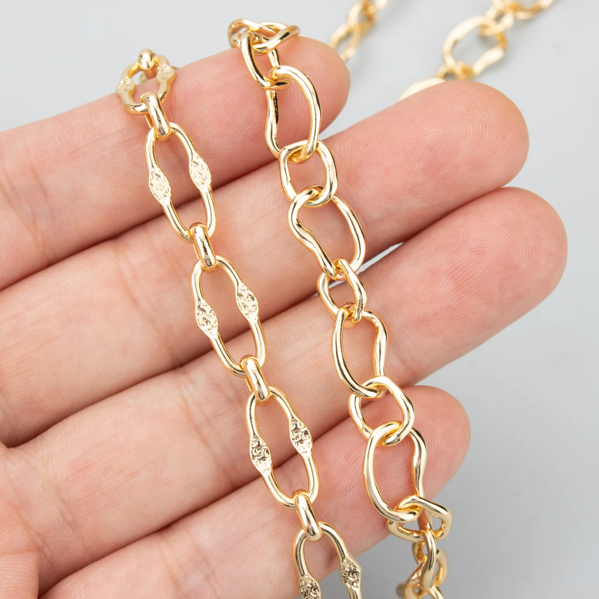 Цепь GUFEATHER C393 для самостоятельного изготовления ювелирных изделий аксессуары