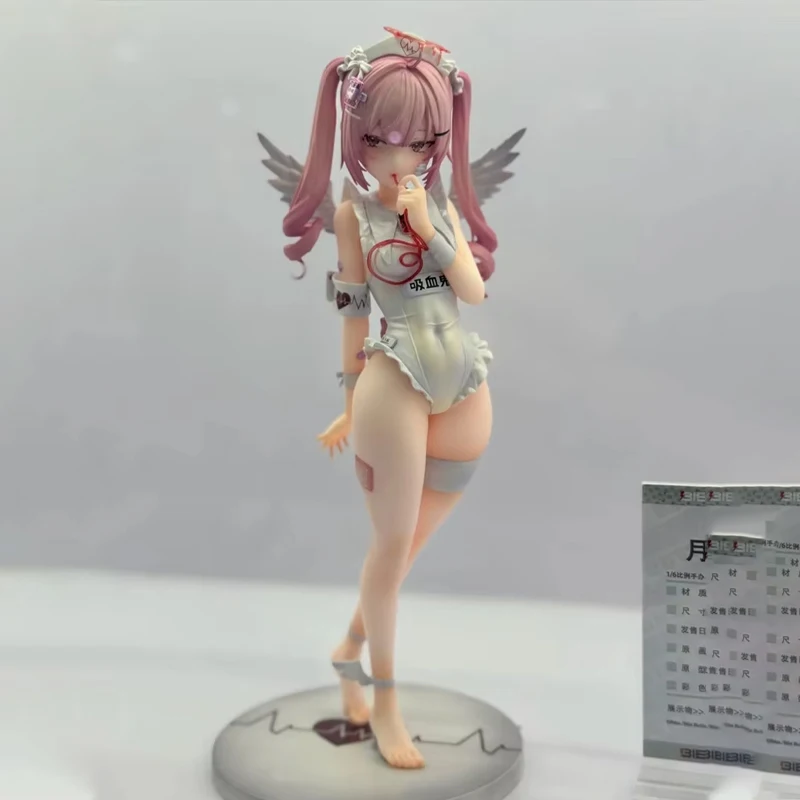 Оригинальные кнопки Bibi Tsukiyomi Ai Minarai фигурка медсестры Bishoujo 1/6 Коллекционная