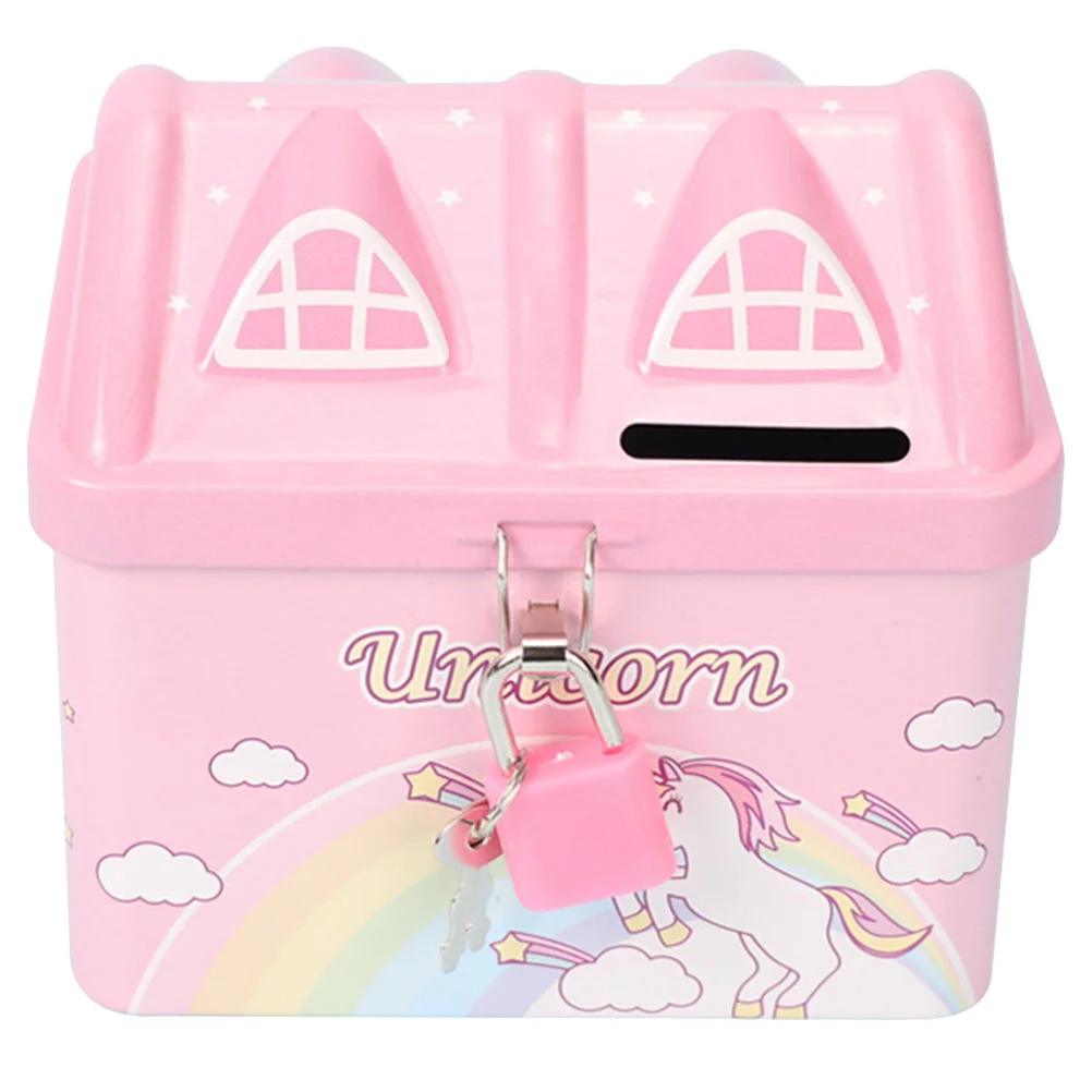 

House Shaped Girl Piggy Bank Piggy Bank For Kids Piggy Bank Girls Money Saving Bank Girls Piggy Bank
