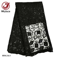 african sequins tulle lace fabric 2022 high quality embroidered french net lace nigerian lace for party rfw 216
