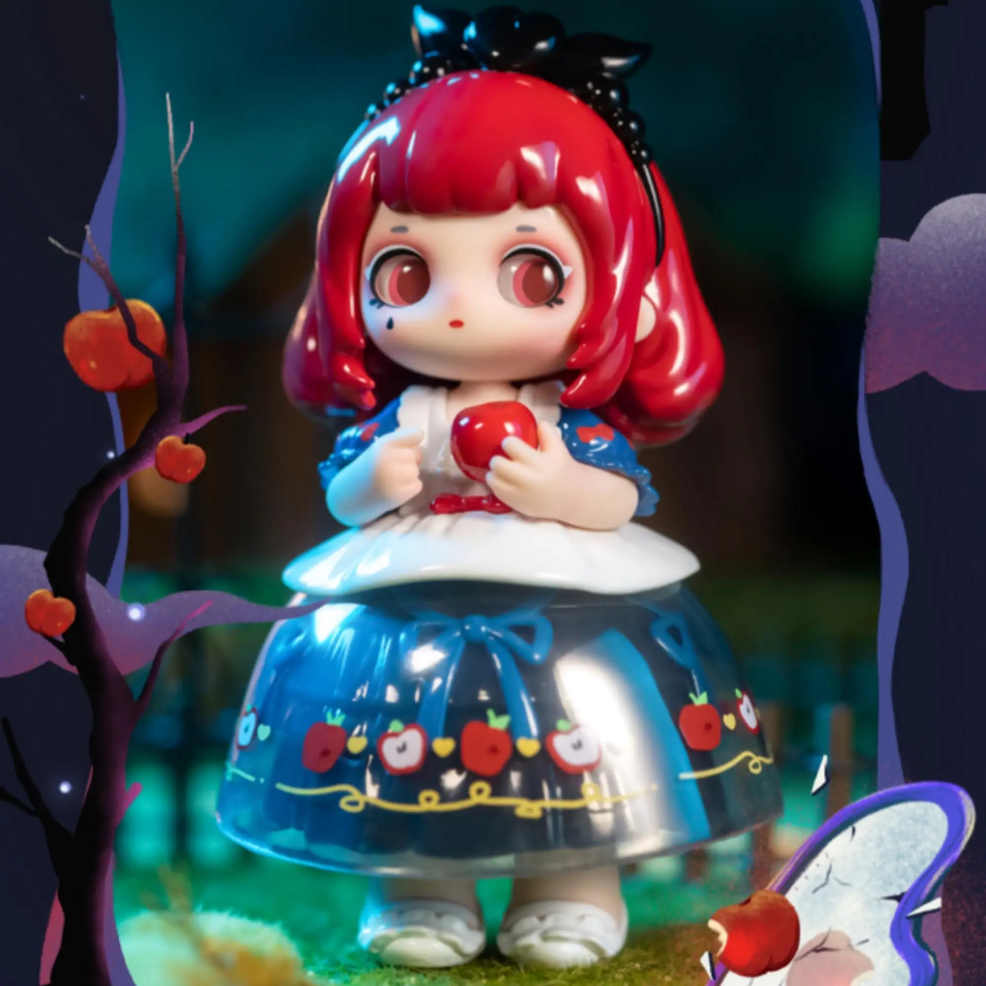 

New And Pear Dark Fairy Tale Blind Box Anime Figure Model Ornament Kawaii Toy Doll Girls Christmas Birthday Gift Ziyuli