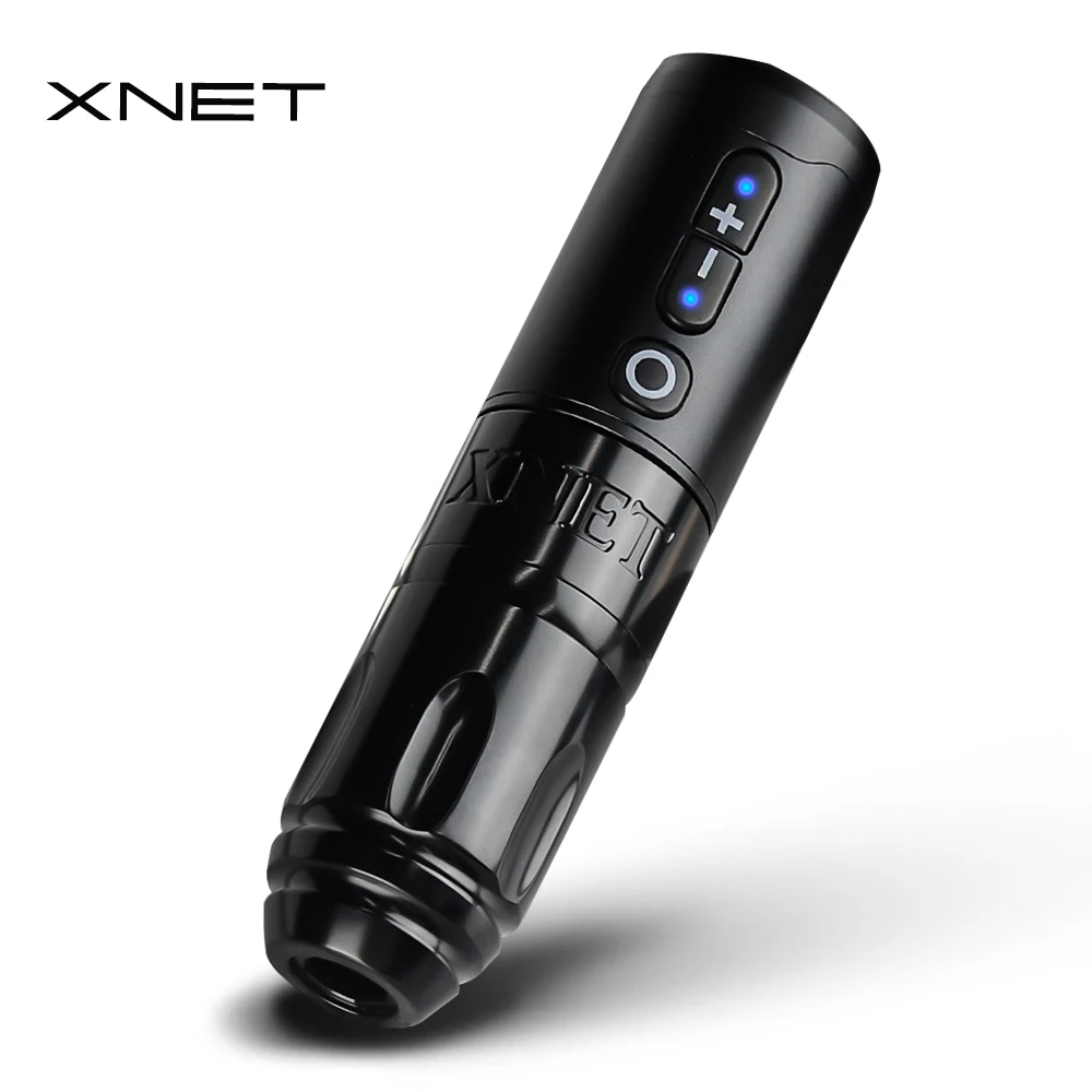XNET Soul Pro Professional Wireless Tattoo Machine struttura di trasmissione Rotary Tattoo Pen Display digitale LCD trucco permanente