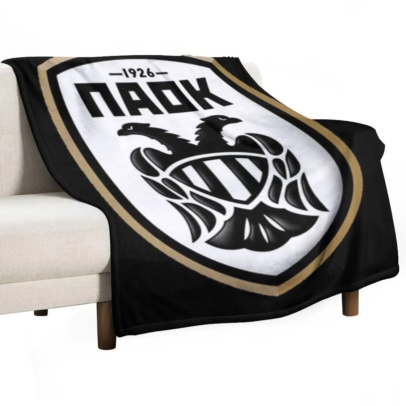 Плед PAOK дорожные мягкие одеяла для кроватей