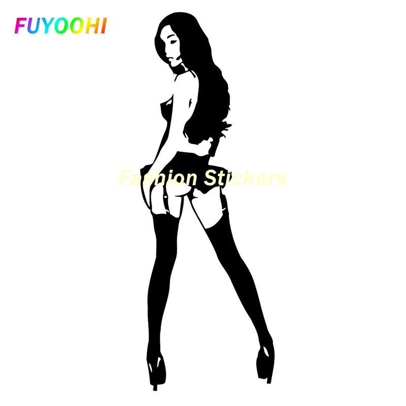 

FUYOOHI Exterior/Protection Fashion Stickers Personality Creativity Beauty Girl Fashion Car Styling Motorcycle Decor Stickers