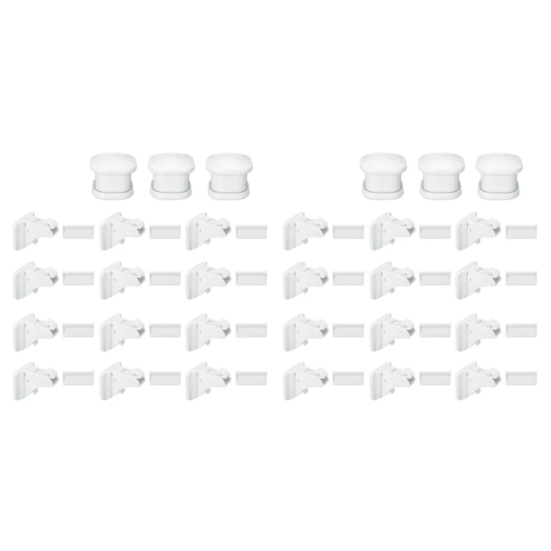 

60 Pcs Magnetic Cabinet Drawer Cupboard Lock Kids Baby Safe Child Proof Kit