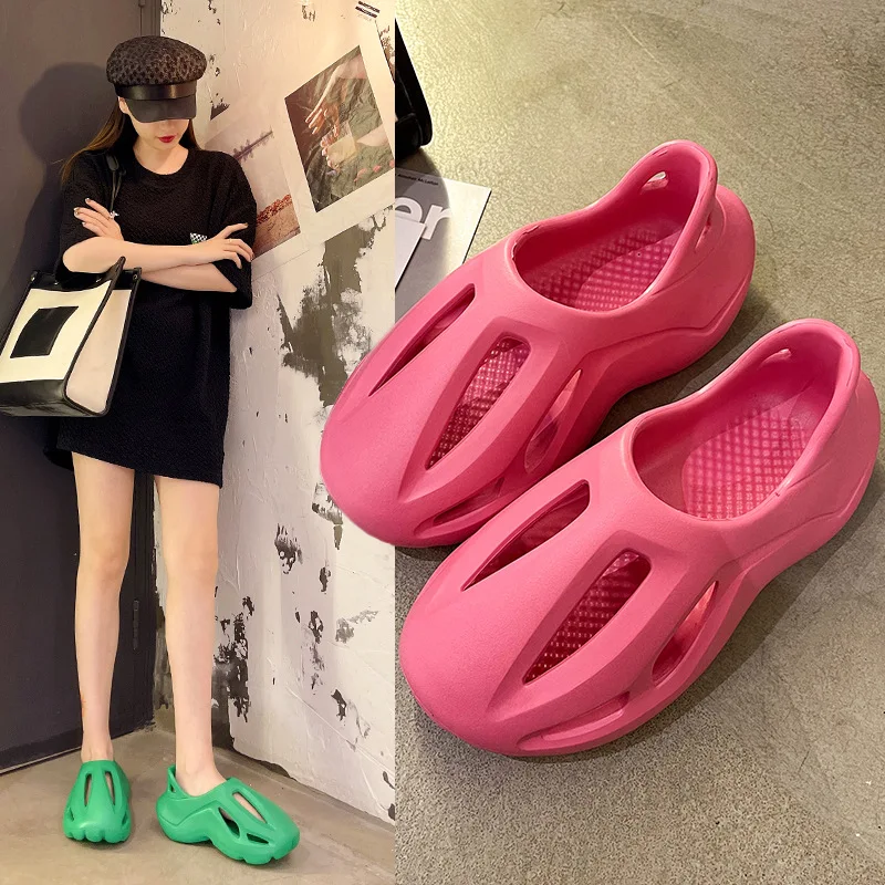 

Outdoor Large Size Sports Sandals Fashion Summer 2022 Best Selling Women's Casual Slippers EVA Sandals For Sweethear Beach Shoes