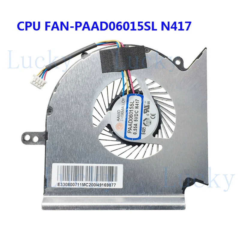 Фото Вентилятор охлаждения CPU/GPU для MSI MS-16P4 16P5 16P6 MS-17C5 17C6 17C7 17C8/C1 WE73 №2