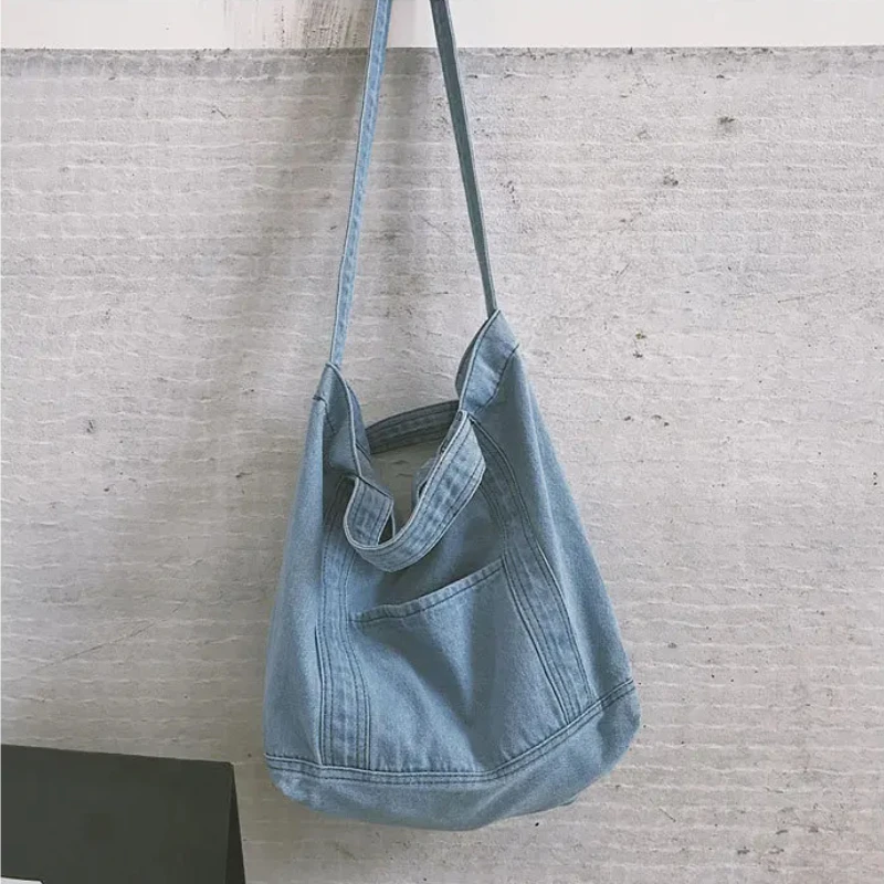 

Denim Shoulder Hand Bag for Woman Shoulder Bag Crossbody New Casual Jeans Bags Women Handbags Denim Sac A Main Bolsos