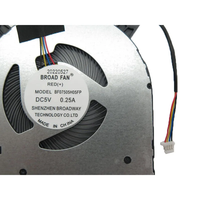 ВЕНТИЛЯТОР ЦП для ноутбука Teclast F15 Pro BF07505H05FP MD7505H5 BF075D05P Новый BF07505H05FP-D BN7505S5H-006P DC 5V