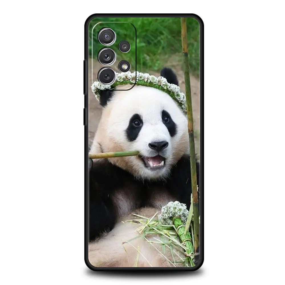 Чехол для телефона Fubao panda для Samsung Galaxy A55 A53 A51 A35 A33 A31 A25 A23 A21s A15 A13 A11 A41 A73 A71 A05s A03 S8 S9 Plus Cover (art.: 3920cd105b6fe) - 3920cd105b6fe