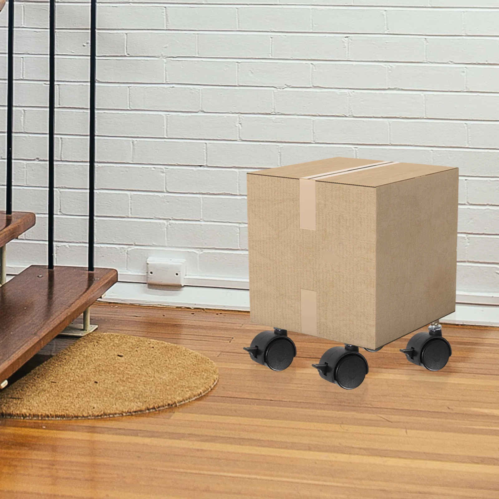 

4 шт., Универсальные ролики с поворотом на 360 градусов