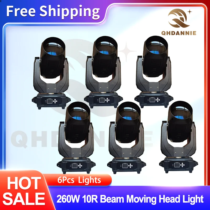 

QHDannie 9R /10R Beam 260W Moving Head Stage DJ Lighting Fixture DMX512 Professional Color Effect Bar Dance Hall Performance
