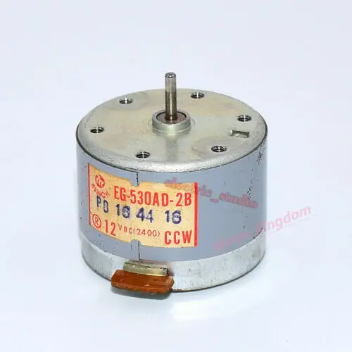 

MABUCHI EG-530AD-2B DC 12V CCW Capstan Tape Deck Audio Recorder Electric Motor