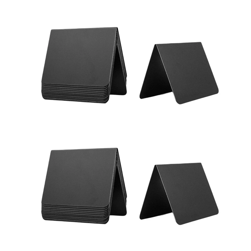 

24 PCS Mini Chalkboard Signs 4X3inch Small Chalkboard Chalk Sign Food Labels For Party Buffet Tables ,Easy To Write