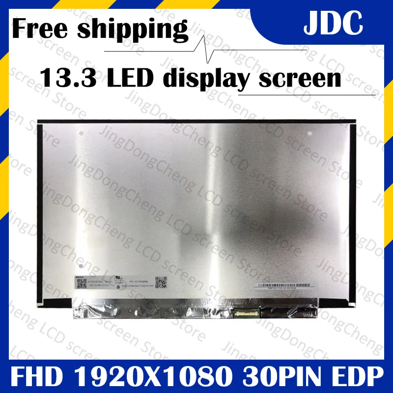

13.3" IPS LCD Panel N133HCE-EN2 N133HCE-EP2 For Lenovo ThinkPad X13 X390 X395 S340-13 EDP 30Pins FHD 100% sRGB Laptop LED Screen