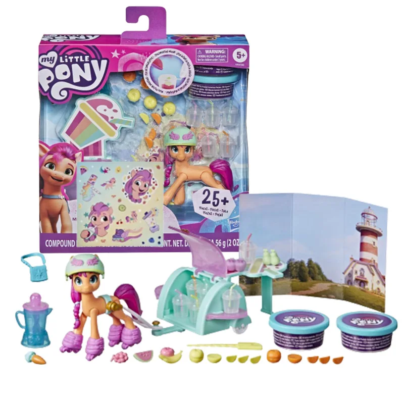 

My Little Pony A New Generation Movie Story Scenes Mix and Make Sunny Starscout Action Figure Collectible Model Kids Toy Gift
