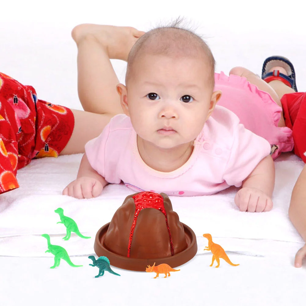 Модель вулкана пластиковые развивающие игрушки подарки набор для научного