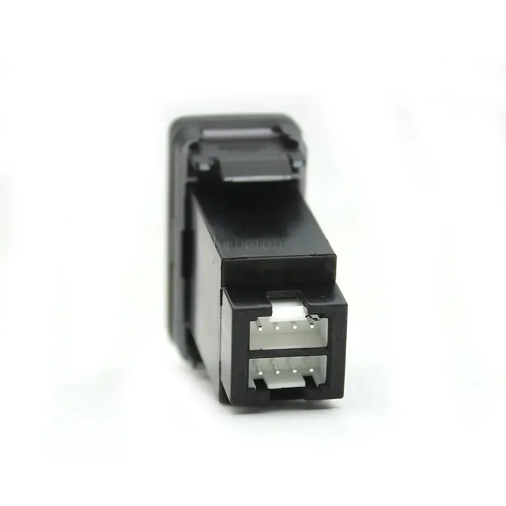 Автомобильное зарядное устройство 12 В два разъема USB QC3.0 адаптер для телефона