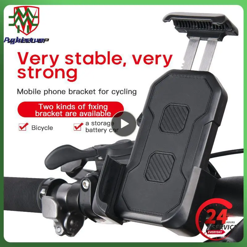 

WHEEL Bicycle Mobile Phone Bracket Universa Bicycle Shockproof Phone Bracket For Iphone Samsung Huawei Bicycle Accessories
