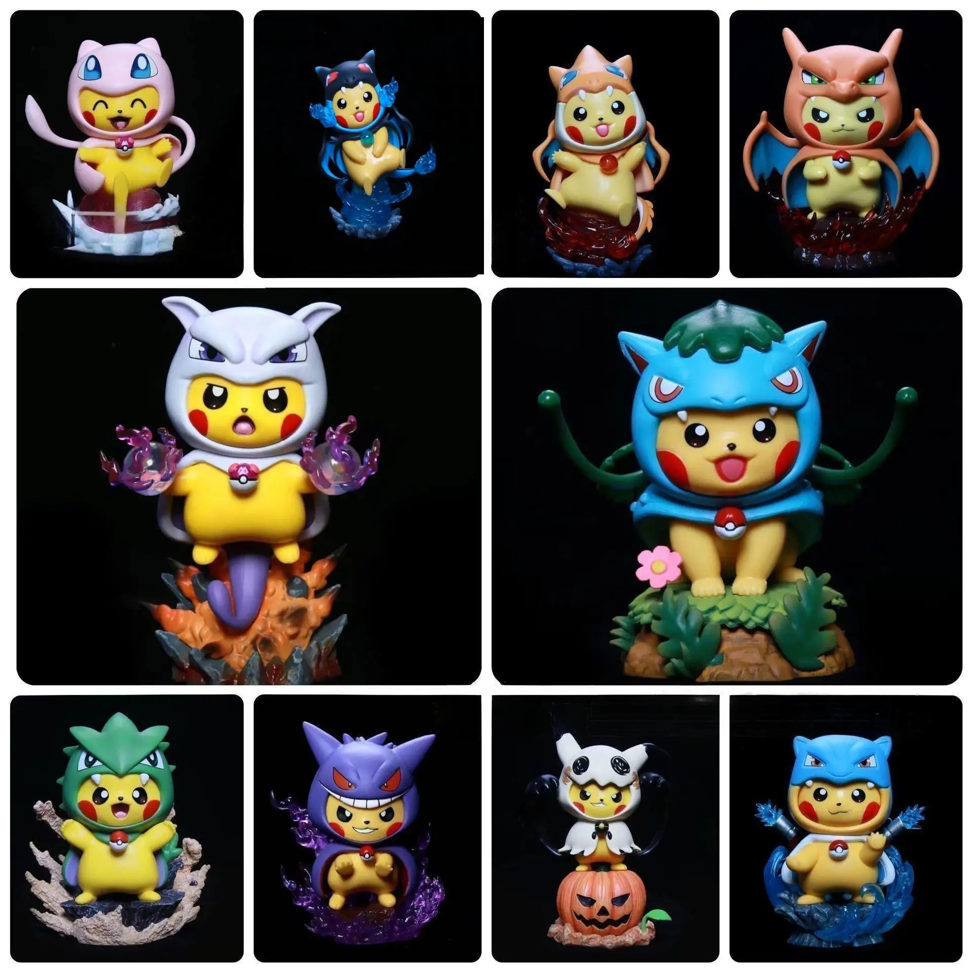 

Pokemon Cross Dressing Pikachu Miracle Charizard Blastoise Ectoplasma Tyranitar Mimikyu Mew Mewtwo