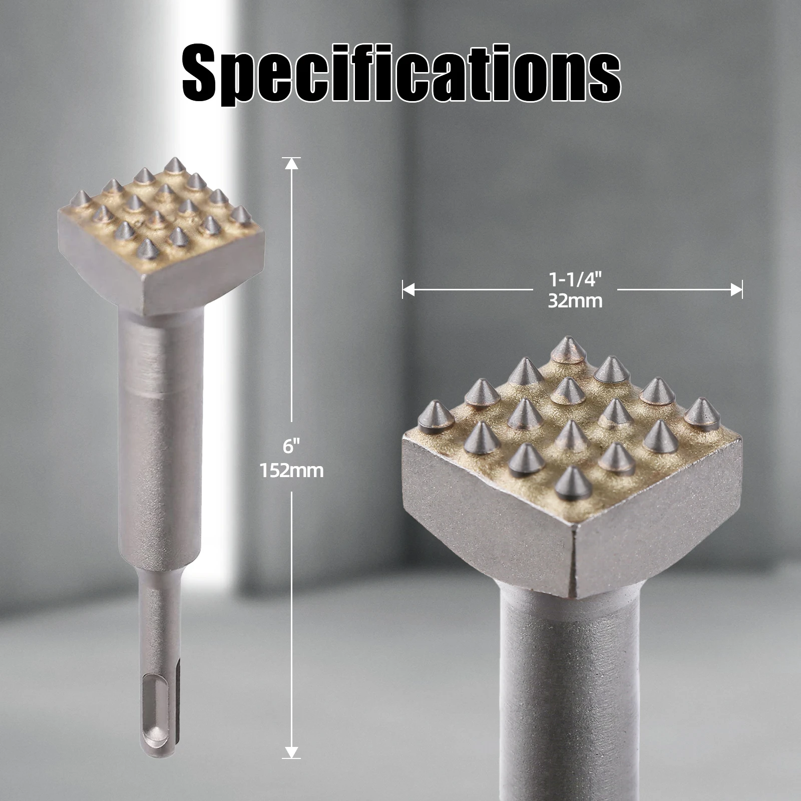 

Электрический молоток Versery SDS Plus для строгания бетона