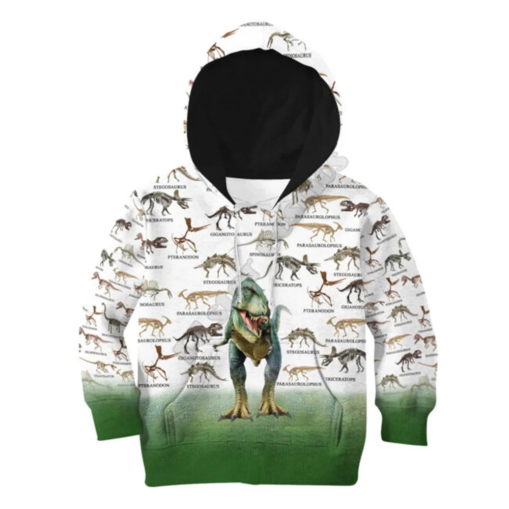 

Beautiful Dinosaur 3d printed Hoodies suit tshirt zipper Pullover Kids Suit Funny Sweatshirt Tracksuit 06