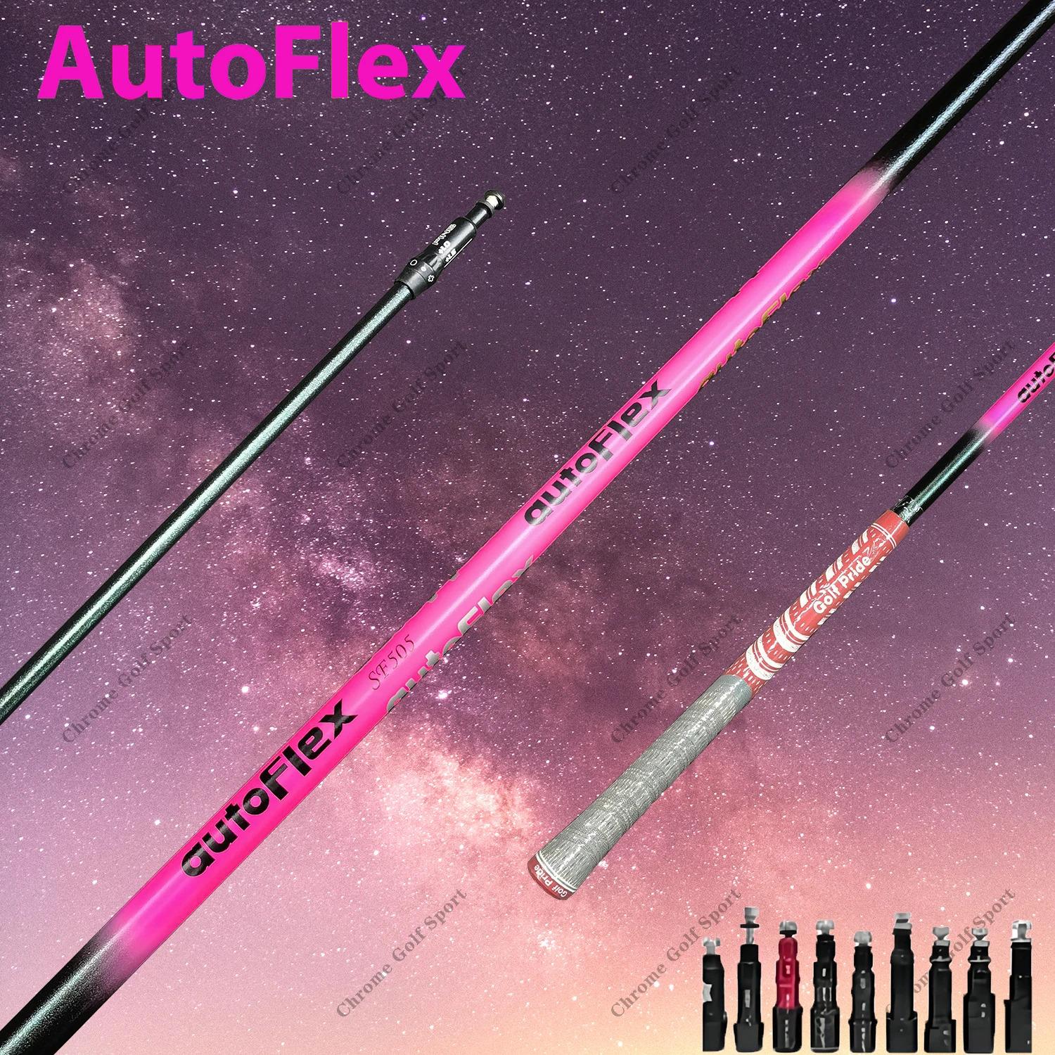 Driver Club Shafts Autoflex Pink Golf Shafts Sf405/sf505xx/sf505/sf505x Flex Graphite Shaft Free Assembly Sleeve And Grip