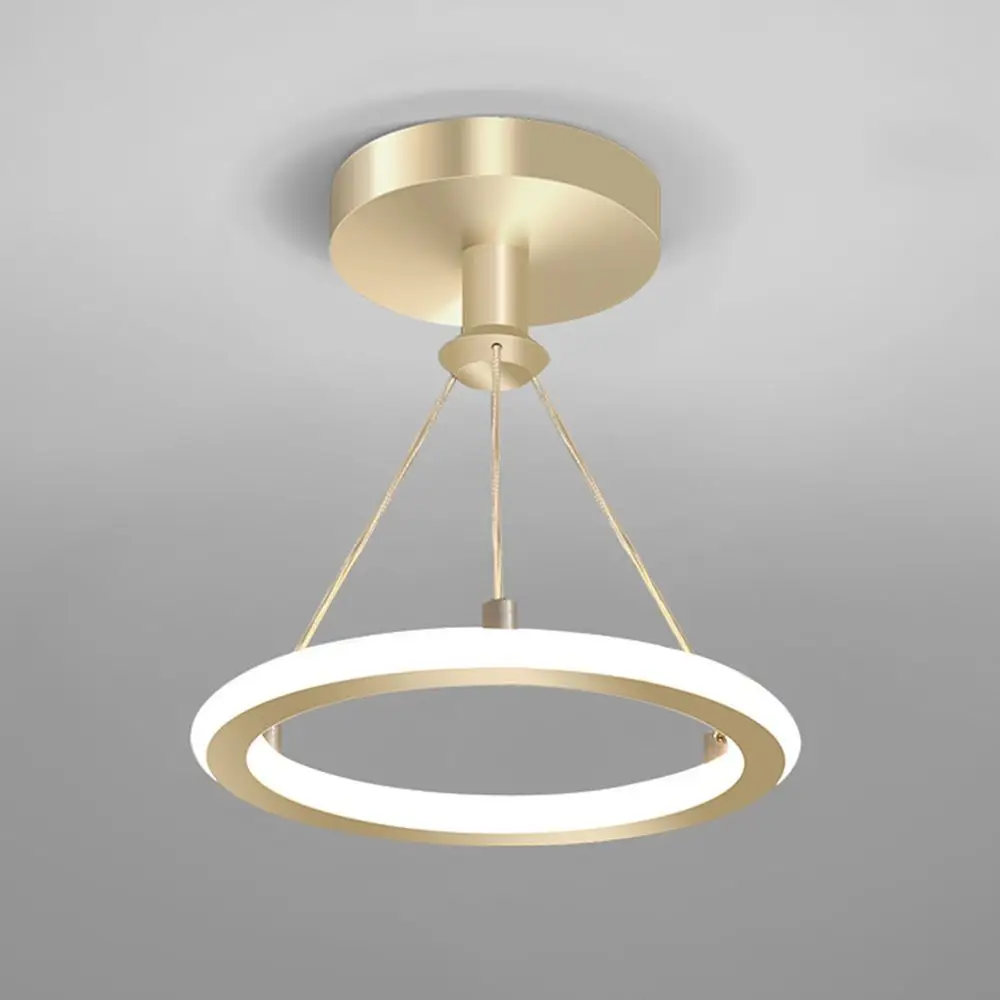 

Modern Pendant Light Gold Bar Lamp Room Decor LED Ceiling Lights Hotel Lighting