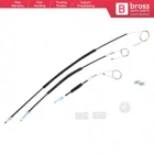 Автозапчасти Bross BWR404, электрический регулятор окна, Ремонтный комплект, передняя и левая двери для Land Rover Freelander 1998-2006