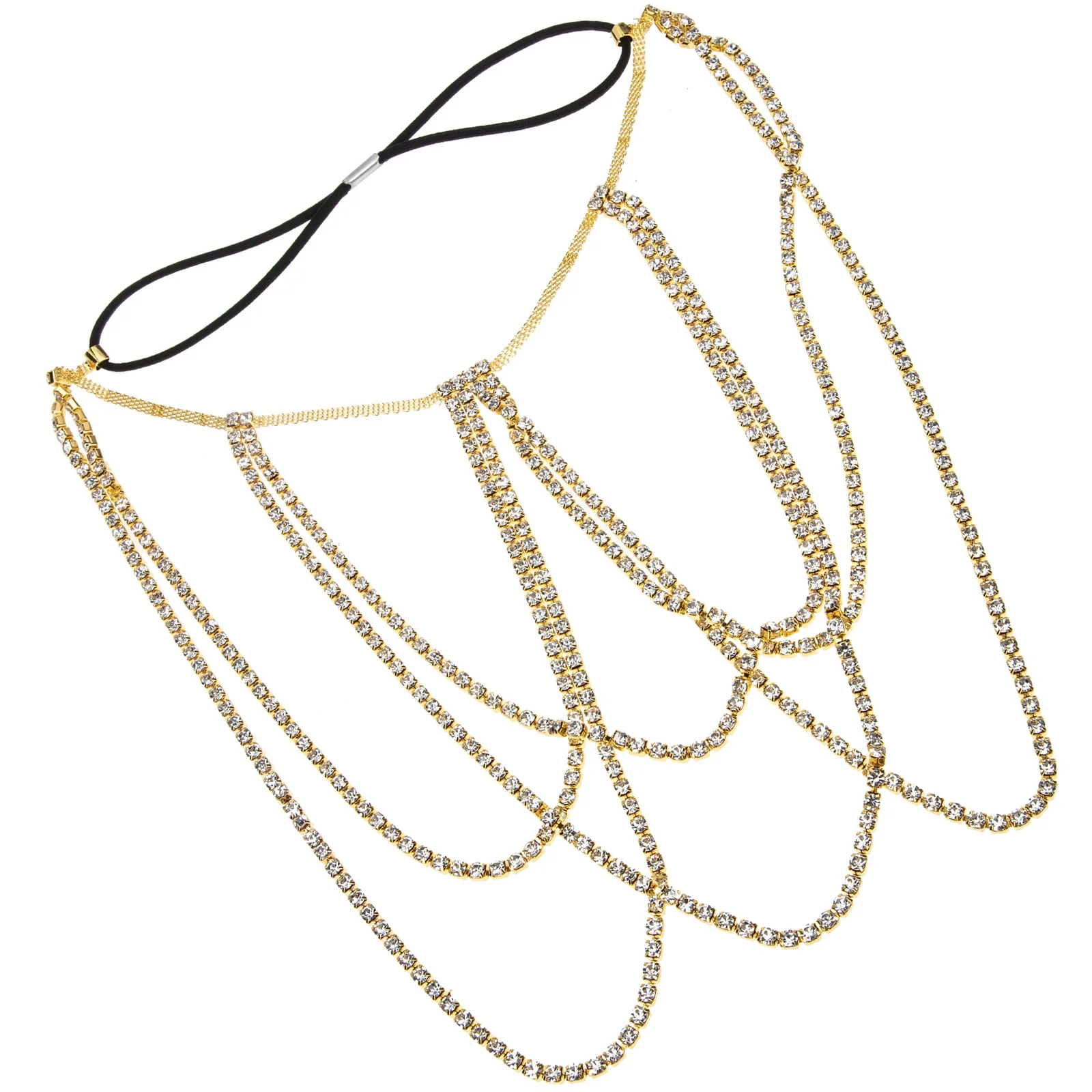 

Thigh Chain Rhinestone Necklaces for Statement Necklaces Neck Jewelry