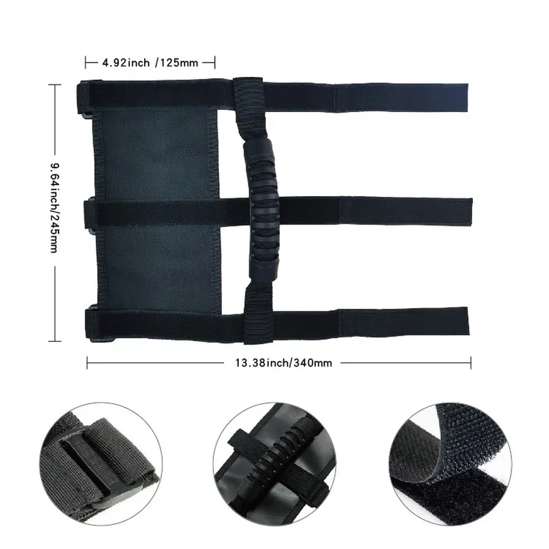 4x4WD подлокотник верхние поручни ручка тянущая вкладка крепление для Jeep Wrangler CJ TJ JK