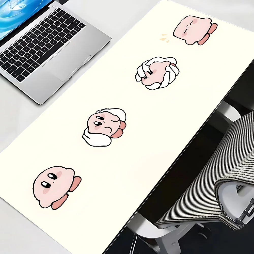K-Kirby Star Mousepad Mause Pad Mouses Rug Office Accessories Desk Mat Keyboard Gaming Pc Mats Xxl Large Carpet